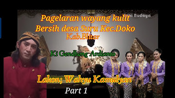 Wahyu Kamulyan Part 1.Bersih desa Suru Kecamatan Doko,Blitar.