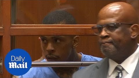 Eric Holder pleads not guilty to murder of Nipsey Hussle