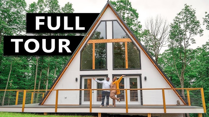 Full Cabin Cost Breakdown! Modern A-Frame (Den Outdoors A-Frame House) -  Youtube