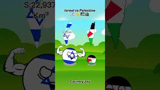 israel vs palestine 💀💪 New area of countries and Islamic ☝️🕋 #countryballs #history