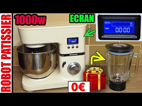 Профессиональный миксер Hauswirt hm740 1000w 5L as LIDL SILVERCREST SKMP 1300 KITCHENAID