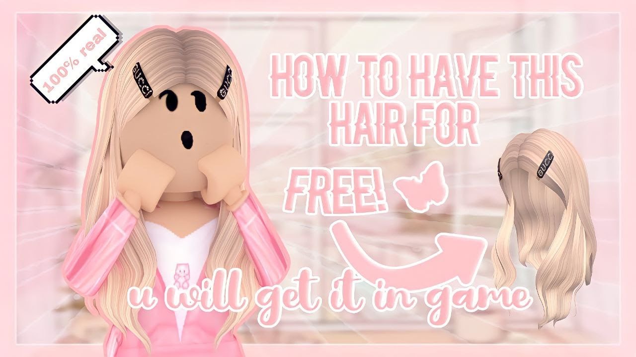 how to get free roblox gucci hair- 🤩 