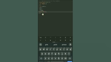 # Multiplication of two Numbers in C programming language#shortvideo#
