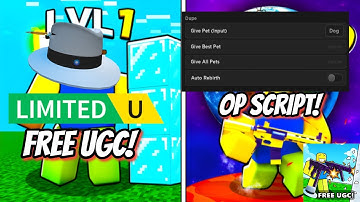 [ FREE UGC] Roblox Shoot Wall Simulator Script OP - Dupe Best Pet