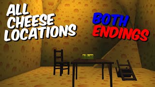 Cheese Escape: The Cheesening // Full Walkthrough [All Cheese & Key Locations] [Code] [Both Endings]