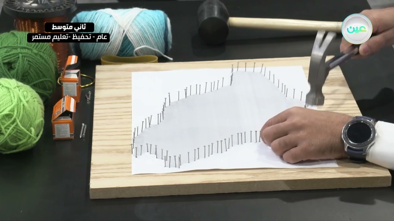 المشروع الفصلي  2 - التربية الفنية - ثاني متوسط