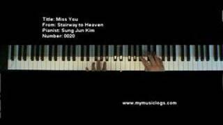 Miss You - Stairway from Heaven - Korean - Piano chords