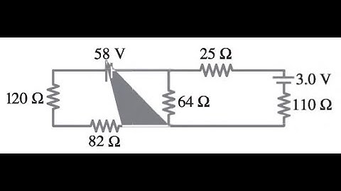(26-32) Calculate the currents in each resistor of Fig. 26-50.