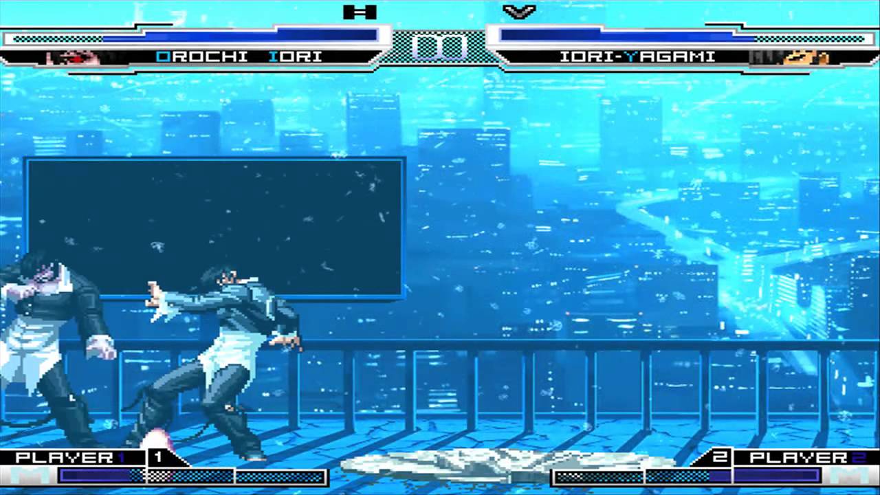 KOF Mugen] Orochi Iori vs Final Iori Yagami (Kill's Flames Iori