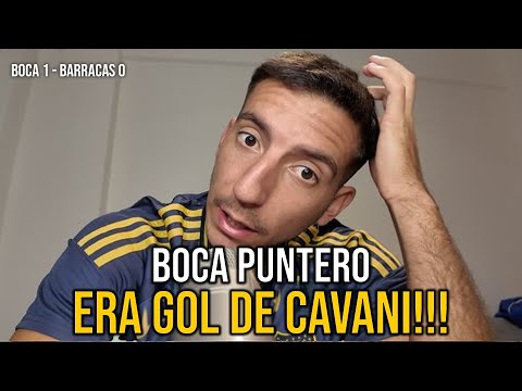 Boca le ganó a Barracas y es puntero: empieza a aparecer el equipo? Le anularon dos goles a Cavani 😱