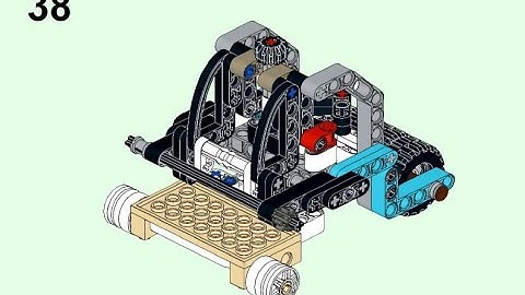 LEGO® 42133 Alternate Build - Technic Telehandler - Road Roller