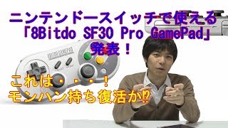 ゲームコントローラー「8Bitdo SF30 Pro GamePad」発表！これはもしかして・・・