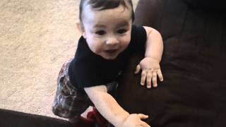 Logan standing up! by Valerie Bryden 35 views 12 years ago 2 minutes, 2 seconds