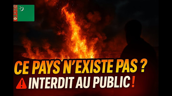 🔥 "CE CRATÈRE BRÛLE DEPUIS 50 ANS… (Interdit au Public !) 😱" 🔥