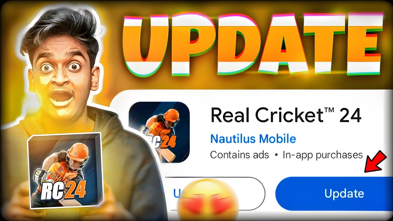 Real Cricket 24 New Update Is here..๐ฅโผ๏ธ Career Mode ๐ค Real IPL Teams ...