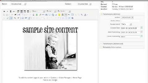 Joomla - Step 4 - Changing Page Content - thecutestsiteontheblock.com