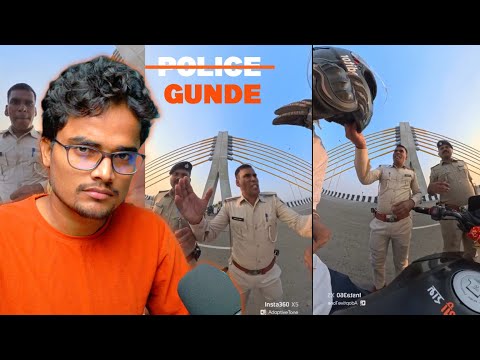 Police Slapped A Biker In Patna Viral Video