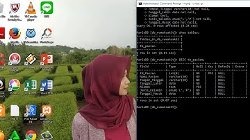 Totorial membuat database rumah sakit menggunakan CMD MySQL