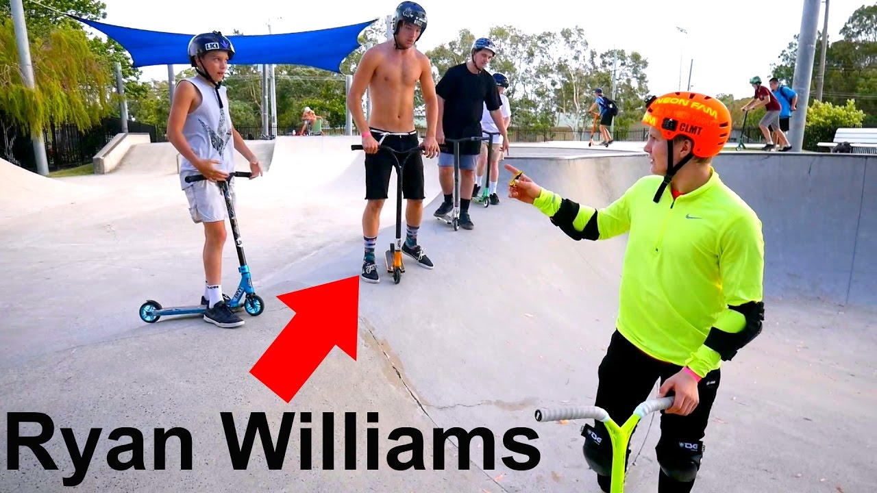 We meet up with Ryan Williams at Caloundra Concrete Skatepark in Australia,...