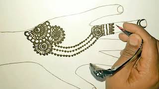 mehndi design on paper mehndi design pencil  पेपर पर मेहंदी डिजाइन बनाने का सबसे आसान तरीका