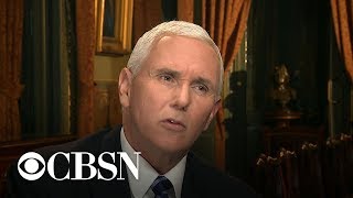 Mike Pence: "We have a crisis" and Democrats need to negotiate
