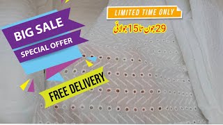 Chikankari Kurties Big Eid Sale Free delivery