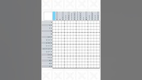 Logic Pic Objects Level 24 Nonogram Puzzle