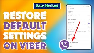 How to Restore Default Settings on Viber 2023 | How to Do It