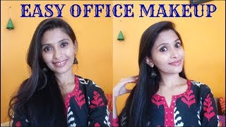 DAILY MAKEUP IN 2 MINUTES || EASY OFFICE MAKEUP || EASY MAKEUP|| MAKEUP FOR BEGINNERS || INDIA