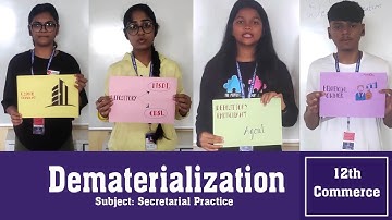 What is Dematerialization | Mastering Dematerialization in Secretarial Practice Class 12 Commerce
