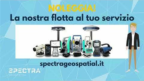 Spectra Geospatial noleggio strumenti topografici