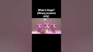 What is Doge? (wrong answers only) #viral #foryou #fyp #elgato #shorts #youtubeshorts #cat