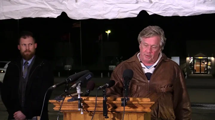 Press conference following the execution of Nichol...