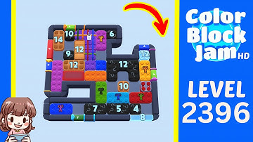Color Block Jam Level 1486 (2396) Solution Walkthrough