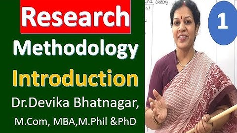 1. Research Methodology - Introduction