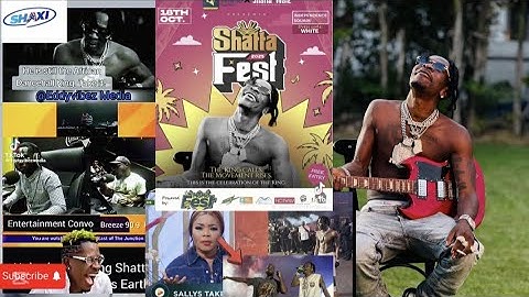 Hs is still the African dancehall king 👑 take it shatta fest #shattawale