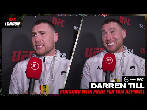 "He knows his path!" Darren Till on Tom Aspinall and terrible Khamzat Chimaev impressi