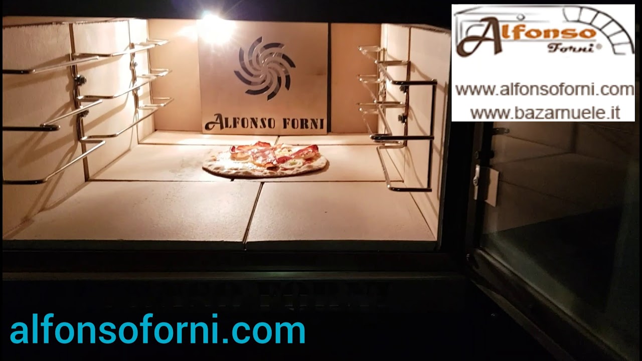 Luxor V2 Plus - Forno a legna ventilato Alfonso Forni - YouTube