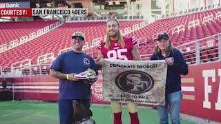 49ers tight end, George Kittle, nominated for NFL’s ‘Salute to Service’ award