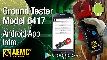 AEMC® - Ground Tester 6417 App For Android™