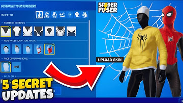 New Spider Fuser Skins & Hidden Updates! 😱 Full Details