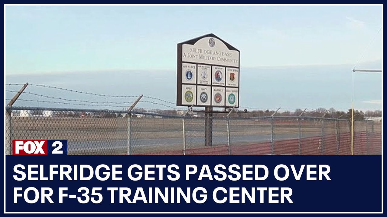 Selfridge gets passed over for F35 training center YouTube