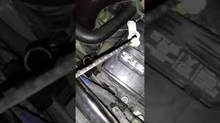 How to check the CVT fluid level on Dodge Caliber.