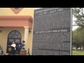 Dedication of Carver Park Community Center in Texas City