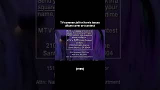 The MTV contest that picked Korn's Issues cover #numetal
