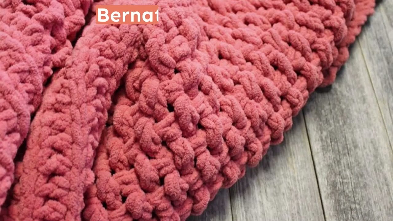 Make in a Day Crochet Chunky Blanket ! So EASY 🤩 🧶 