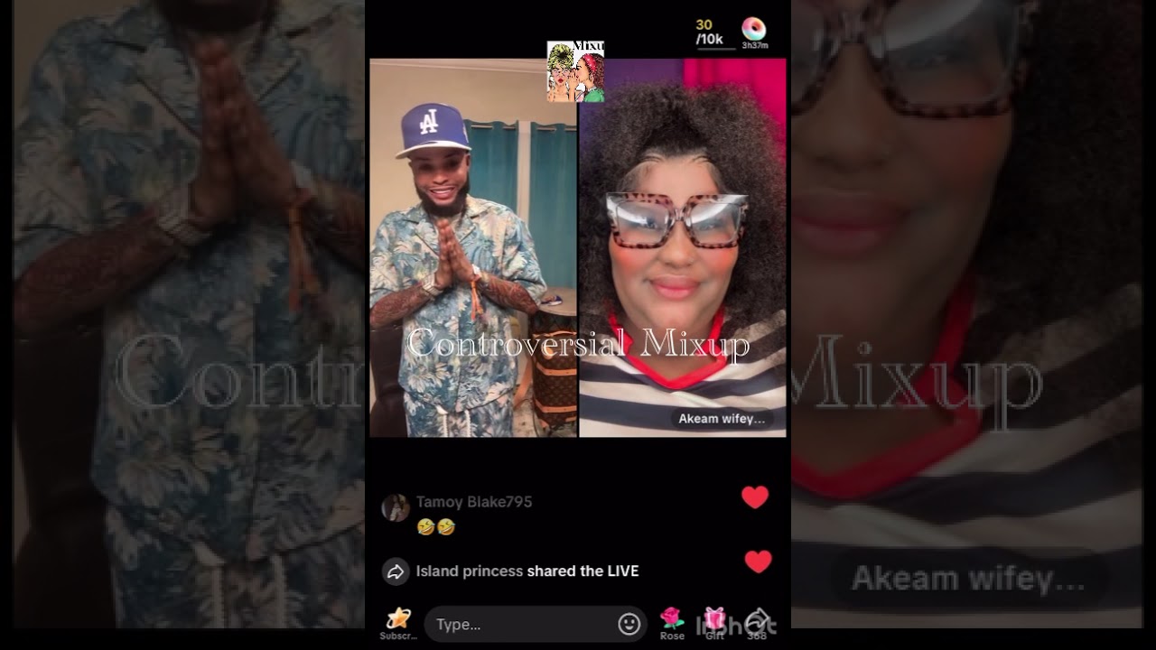 Rosealee tells Akeam to behave before Jakes giver her a black eye 