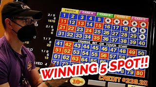 BIG KENO WIN!! - Live Keno At the Strat Las Vegas Casino