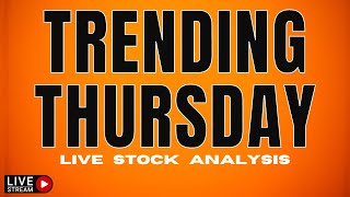 🔴[LIVE] NVDA, GME, HOOD Big Moves - Trending Thursday LIVE Stock Analysis! | VectorVest