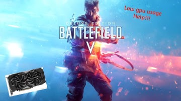 Battlefield V Low gpu usage GTX 1660 TI RYZEN 7 2700X 16GB 3200MHZ Future Frame Rendering On